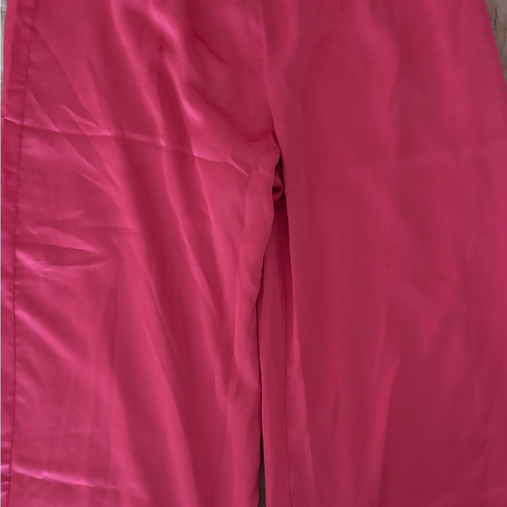 Sugarlips Hot Pink Wide Leg Pants